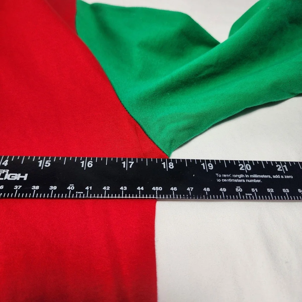 Polo Ralph Lauren Colorblock Hooded‎ Long Sleeve T Shirt Mens XS Classic Retro